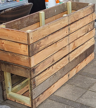 plantekasser på hjul